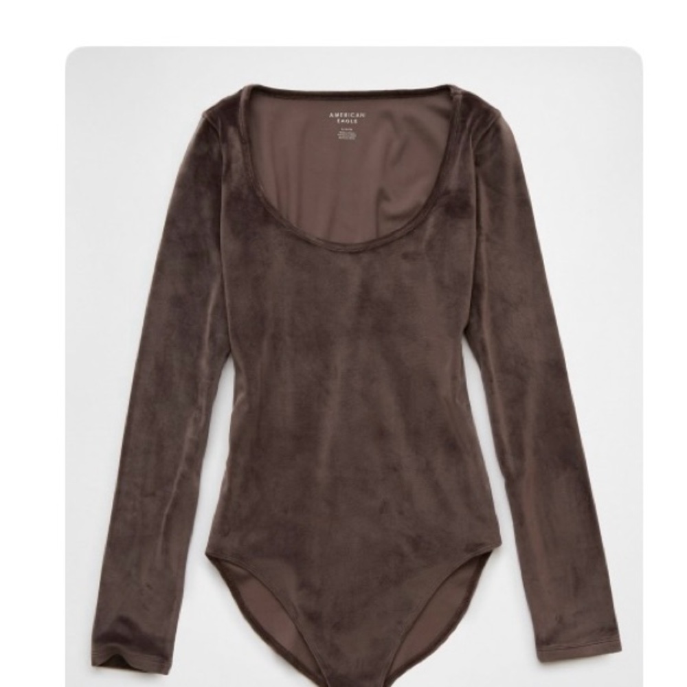 American Eagle Long Sleeve Bodysuit